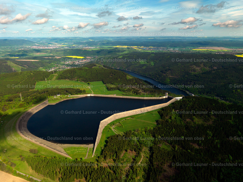 3201052 | Oberbecken Pumpspeicherwerk Hohenwarte, Thüringer Schiefergebirge