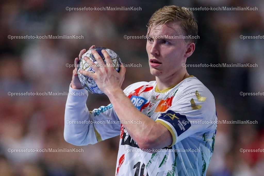 KoeEHF15062502058 | 15.06.2025, Handball, Finale TruckScout24 EHF FINAL4, LANXESS arena Köln, Füchse Berlin - SC Magdeburg: Gisli Kristjansson (Magdeburg #10) 