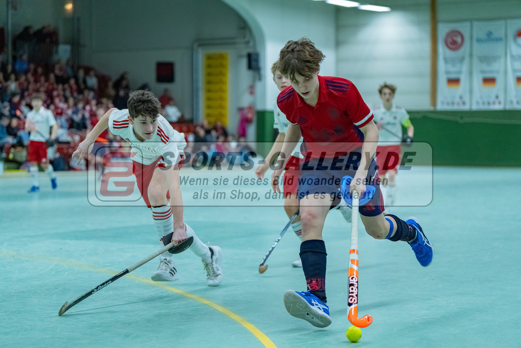 HK_20240225_108583 | Spiel um Platz 5 Deutsche Meisterschaft MU14 am 25.2.2024 Halle RW Köln, Köln ,