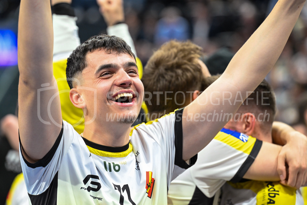 Zug United - HC Rychenberg - 25. April 2026 | Marco Eyer (#71 HC Rychenberg Winterthur) am L-UPL Superfinal-Spiel zwischen Zug United und HC Rychenberg am 25. April 2026 in der BCF Arena, Fribourg, Schweiz.Bild: Sportfotografie Markus Aeschimann | www.markus-aeschimann.ch - Realisiert mit Pictrs.com