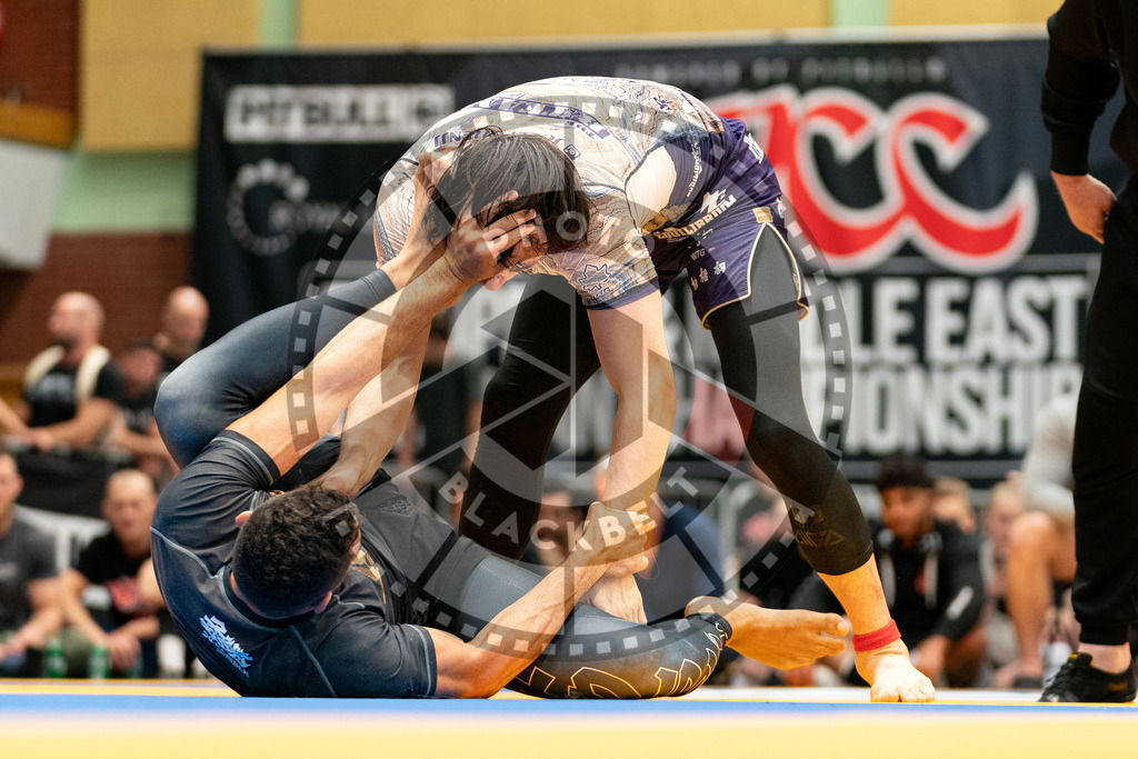 20230916PBB5255 | Fighters compete during the grappling tournement ADCC Trials (European, Middle East and African Championship) in Warsaw, Poland, on September 16, 2023.