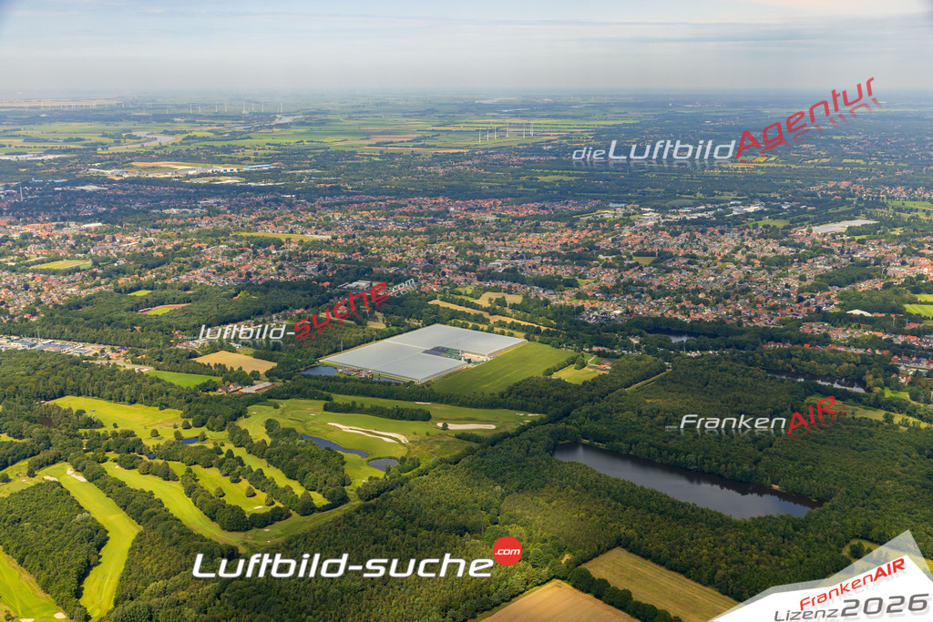 Klassische Luftaufnahme ohne Drohne zeigt:Bokel bei Papenburg - Die Luftbildaufnahme wurde 2025 vom UL-Flugzeug heraus erstellt ( keine Drohnenaufnahme ) - Hochauflösende Luftaufnahme -Nicht vergleichbar mit Google Maps oder Satelittenbilder- Die Geschenkidee !Mit Lizenz und Bildrechte bestellbar