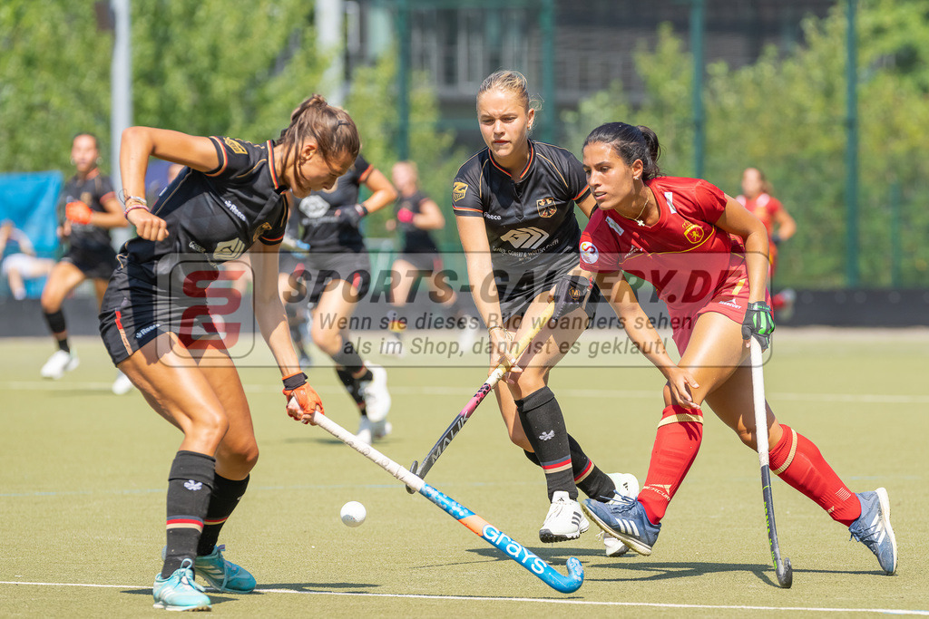 HK_20230823_103869 | 4 Nations Tournament Spiel um Platz 1 ( WU21 ) Germany - Spanien am 23.8.2023 DHC Düsseldorf, Düsseldorf ,