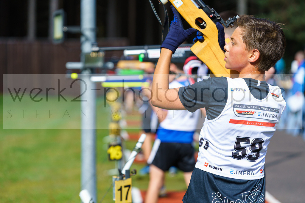DSC Oberhof | 1. DSV E.INFRA Schülercup / RWS Cup Biathlon - Oberhof (Luisenthal), 21. - 24.09.2023 in der LOTTO Thüringen ARENA (Streitbergarena Luisenthal)