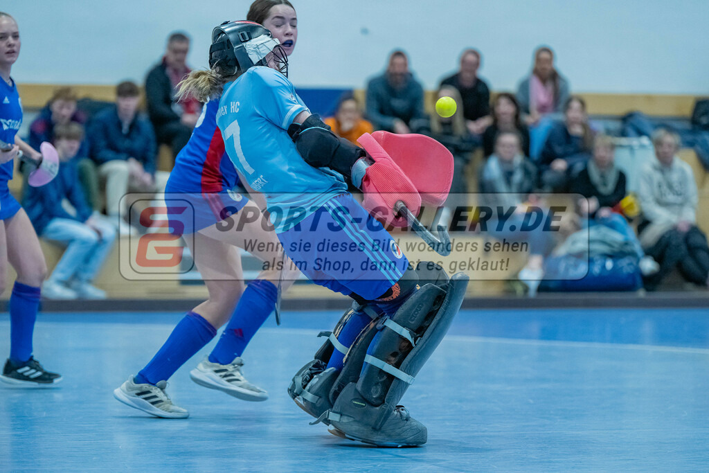 HK_20240303_109043 | Spiel um Platz 7 Deutsche Meisterschaft WU16 am 3.3.2024 Halle DHC, Düsseldorf ,