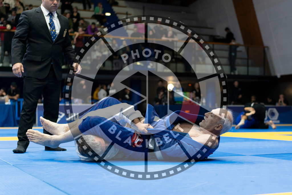 20240119PBB3492 | Fighters compete during the IBJJF European Championship in Paris, France, on January 19, 2024.
