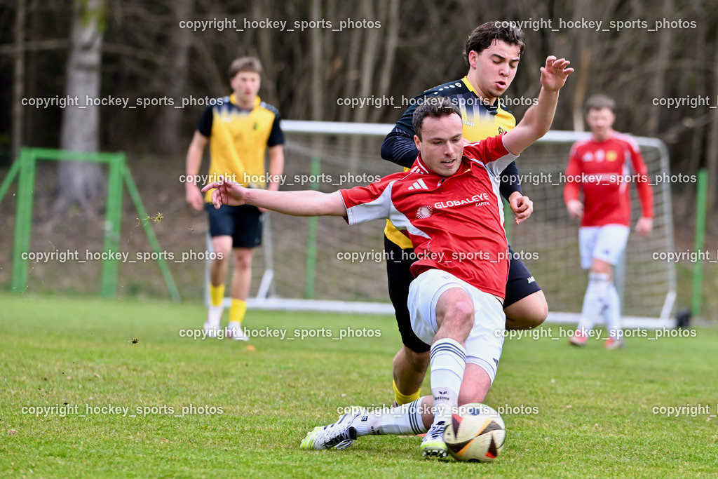 SV Arnoldstein vs. FC Union Sillian-Heinfels | #18 Manuel Schranzhofer FC Sillian, #11 Aman Baltic SV Arnoldstein, SV Arnoldstein vs. FC Union Sillian-Heinfels, SV Arnoldstein vs. FC Union Sillian-Heinfels am 29.03.2026 in Arnoldstein (Waldparkstadion Arnoldstein), Austria, (Photo by Bernd Stefan)