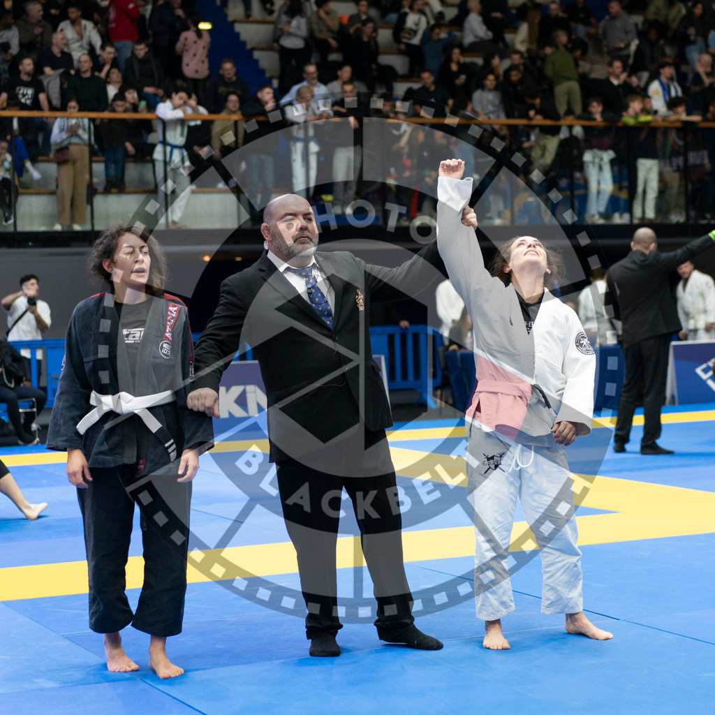 20240119PBB2823 | Fighters compete during the IBJJF European Championship in Paris, France, on January 19, 2024.