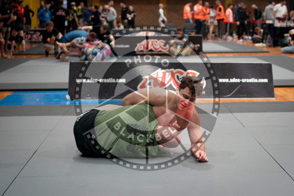 20240217PBB05540 | Fighters compete during the ADCC European, Middle Eastern and African Championship in Zagreb, Croatia, on February 17, 2024.