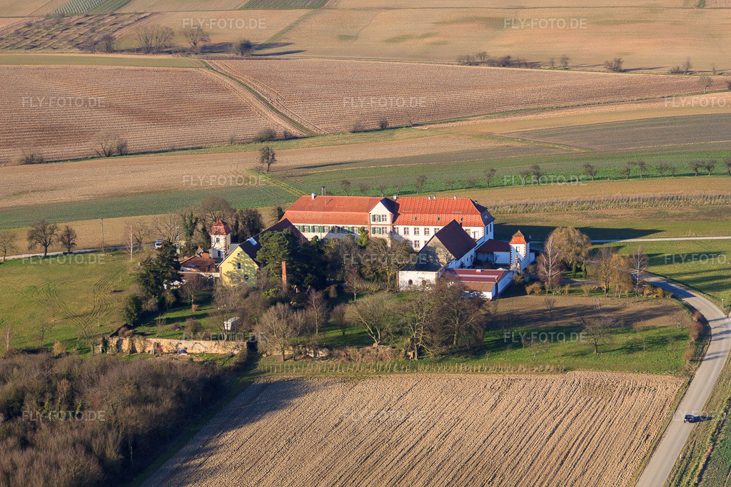 Luftbild: LebensART Haftelhof GmbH aus Süden in Schweighofen im Bundesland Rheinland-Pfalz in Deutschland. Foto: IMG_62309.jpg vom 24.02.2014 durch Werner Riehm/FLY-FOTO.deWWW.HAFTELHOF.ORG