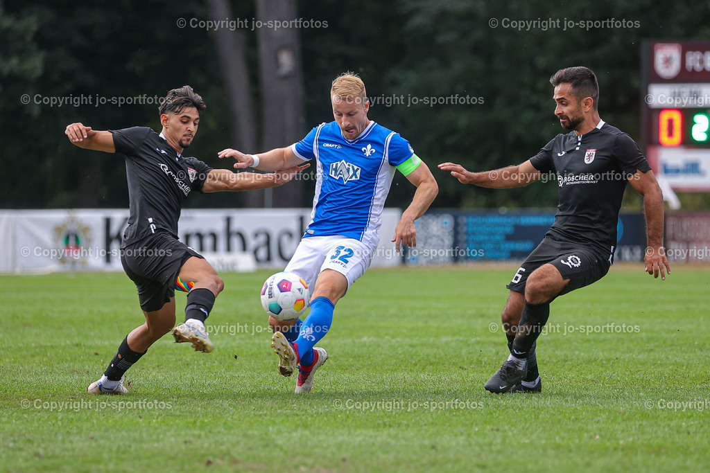 Giessen_Darmstadt (165) | 16.07.2023; Testspiel; Waldstadion Gießen; FC Gießen - SV Darmstadt 98; Ergebnis: 2:0 (0:0)