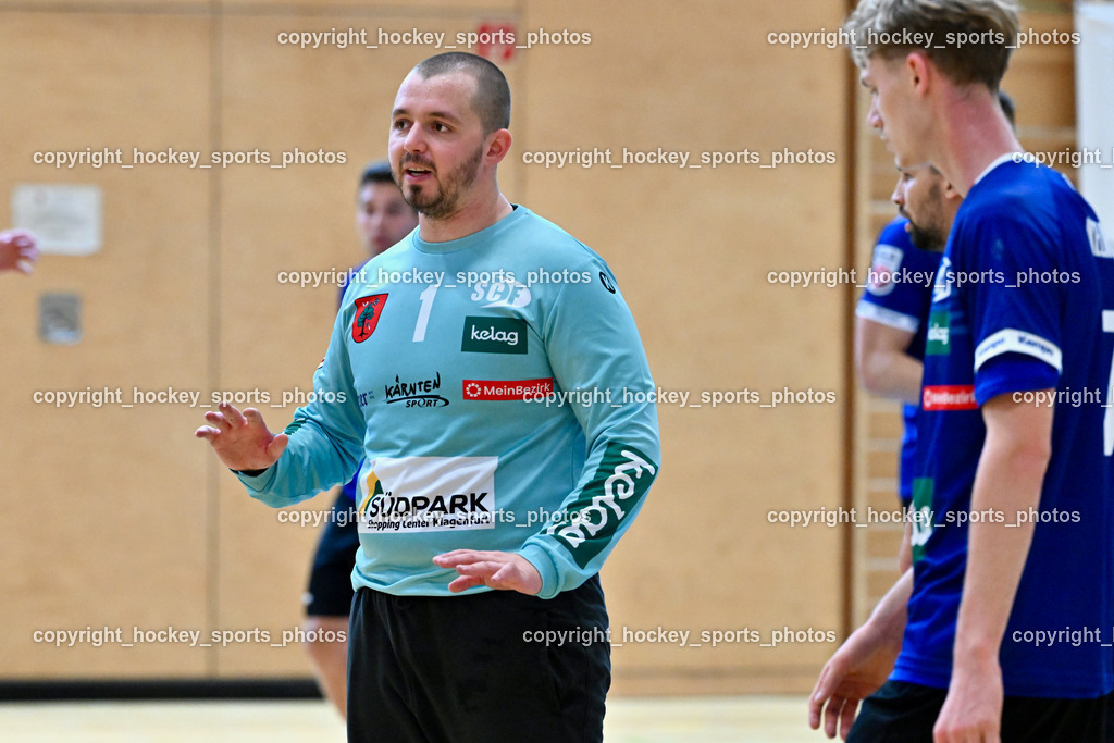 SC Ferlach vs. UHC Hollabrunn | #1 DOBAJ Gasper SC Ferlach, SC Ferlach vs. UHC Hollabrunn, SC Ferlach vs. UHC Hollabrunn am 20.09.2025 in Ferlach (Ballspielhalle Ferlach), Austria, (Photo by Bernd Stefan)