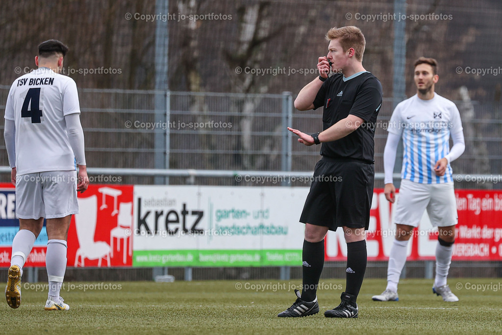BQ3I4066 | 19.02.2023; Testspiel; Kunstrasenplatz Frohnhausen; SSV Oranien Frohnhausen : TSV Bicken