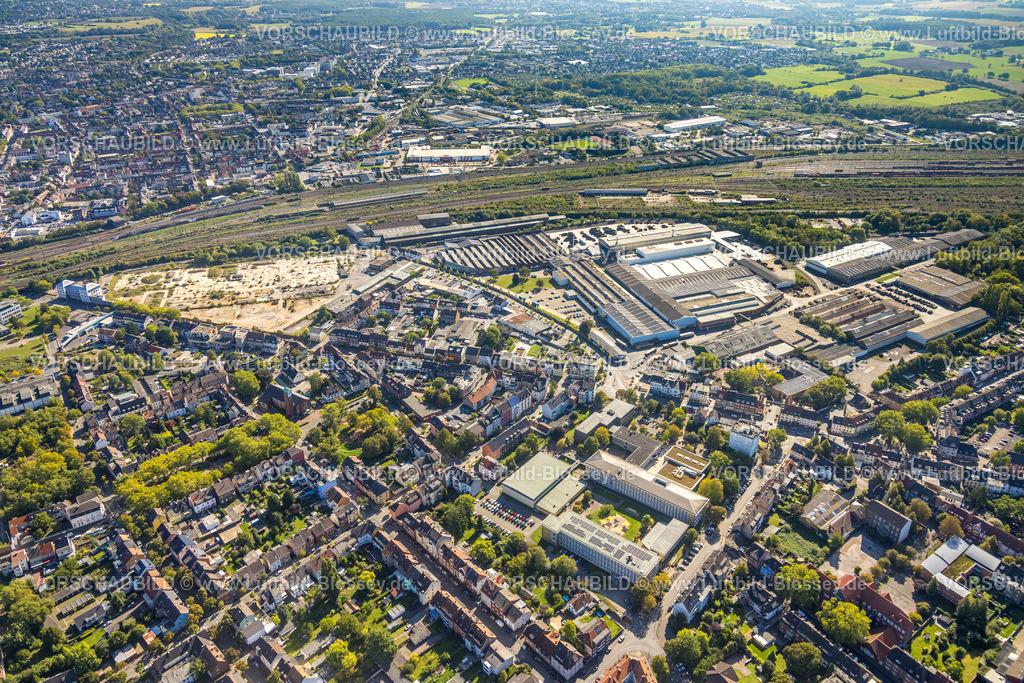 Hamm250901681 | Luftbild, Baugebiet WDI Westfälische Drahtindustrie zwischen Wilhelmstraße und Banningstraße, Mitte, Hamm, Ruhrgebiet, Nordrhein-Westfalen, Deutschland