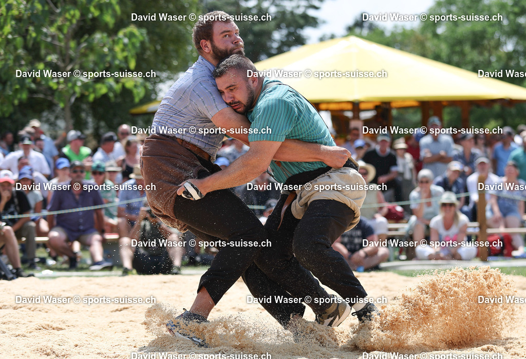 Wieland Janis _ - Duplan Steve ___ _ la F_te Romande de Lutte suisse _ Romanel-sur-Lausanne le 16.07.2023 Photos Waser David _ sports-suisse.ch _ (6) | sports-suisse.ch