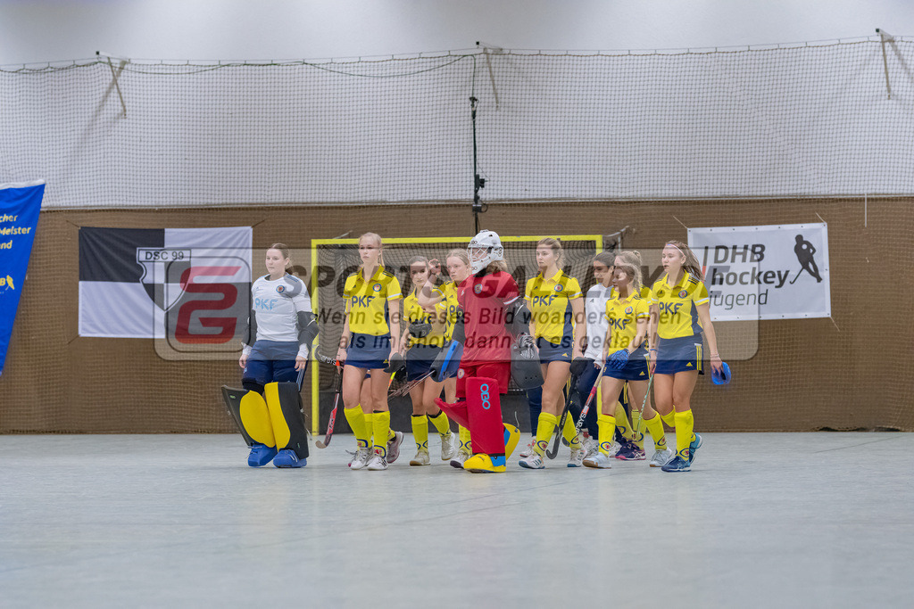 HK_20230225_104600 | Deutsche Meisterschaft WU16 Harvestehuder THC - Eintr. Braunschweig am 25.2.2023 DSC 99, Düsseldorf ,