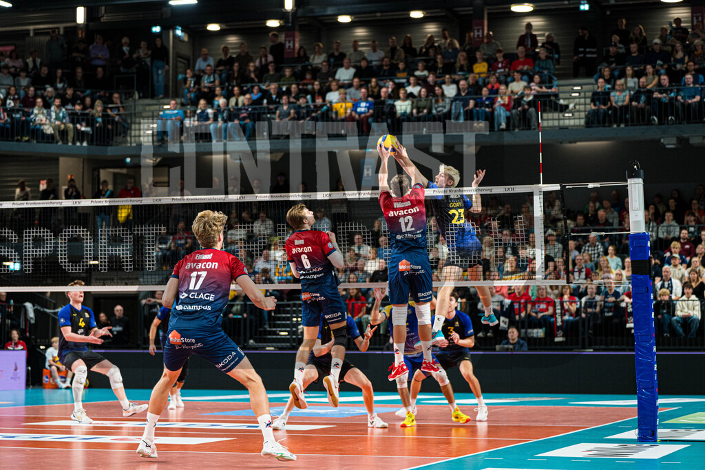 Volleyball I Herren I Saison 2025/2026 I Volleyball Bundesliga I 2. Spieltag I SVG Lüneburg - cerebricks Volley Goats Mitteldeutschland | CONTRAST ZERØ MEDIA - Realisiert mit Pictrs.com