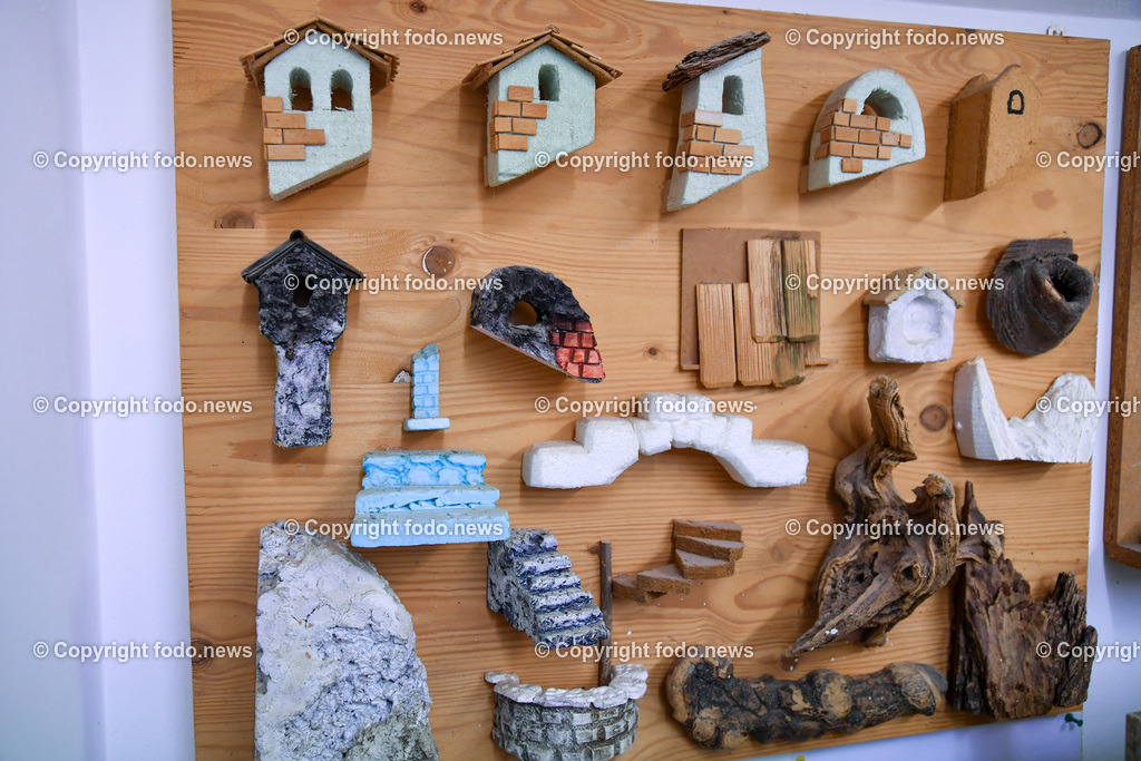 Krippenbauschule Geboltskirchen_ 15.11.2022-36 | 15.11.2022, Geboltskirchen, AUT, Krippenbauschule, im Bild Zubehoer fuer das Krippenbauen