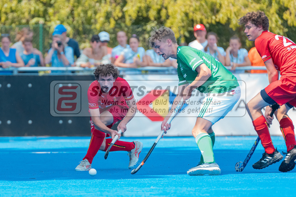 HK_20230709_100089 | Euro Hockey MU18 Belgium - Ireland Championship Girls &amp; Boys am 9.7.2023 CHTC , Krefeld ,