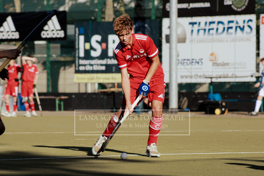 MU14 FINALE Westdeutsche Meisterschaft  Rot-Weiß Köln - HTC Uhlenhorst Mülheim 24.09.23 Düsseldorf-110 | lanaschraderfotografie - Realisiert mit Pictrs.com