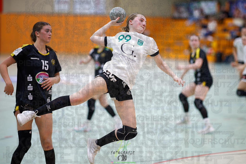 Quali-Turnier JBL wJA; Frisch Auf Göppingen - HC Rödertal | Quali-Turnier JBL wJA; Frisch Auf Göppingen - HC Rödertal am 31.05.2025 in Oberkleen (Weidig-Halle)Photo © 2025 - Jörg Heinrich - Realisiert mit Pictrs.com
