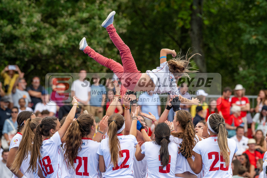 SFE_20230716_0006-3 | EuroHockey EM U18 Girls 3th 4th England vs Spain am 16.07.2023 in Krefeld (Gerd-Wellen-Hockeyanlage), Photo: Stephan Fehrmann 2023 (Sports-Gallery)