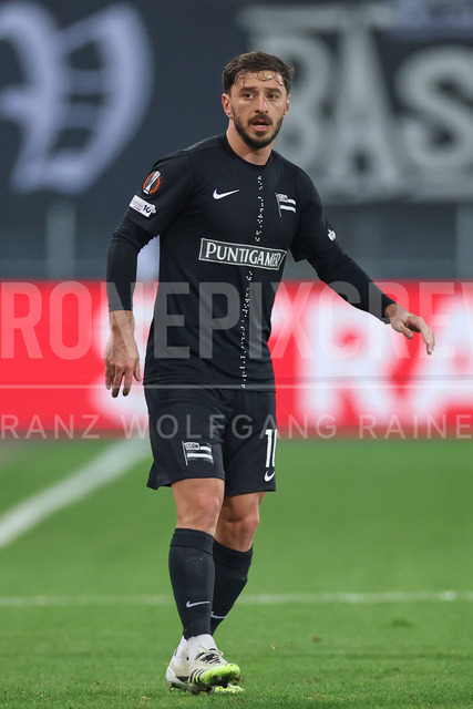 UEFA Europa League 2025/26: SK Sturm Graz vs SK Brann | Graz, Austria, 29.JAN.26 - SOCCER - UEFA Europa League, SK Sturm Graz vs SK Brann Bergen. The image shows Otar Kiteishvili (STU).