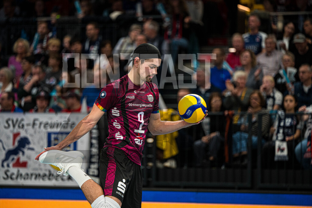 Volleyball I Herren I Saison 2025/2026 I Volleyball Bundesliga I 4. Spieltag I SVG Lüneburg - Energiequelle Netzhoppers KW | CONTRAST ZERØ MEDIA - Realisiert mit Pictrs.com