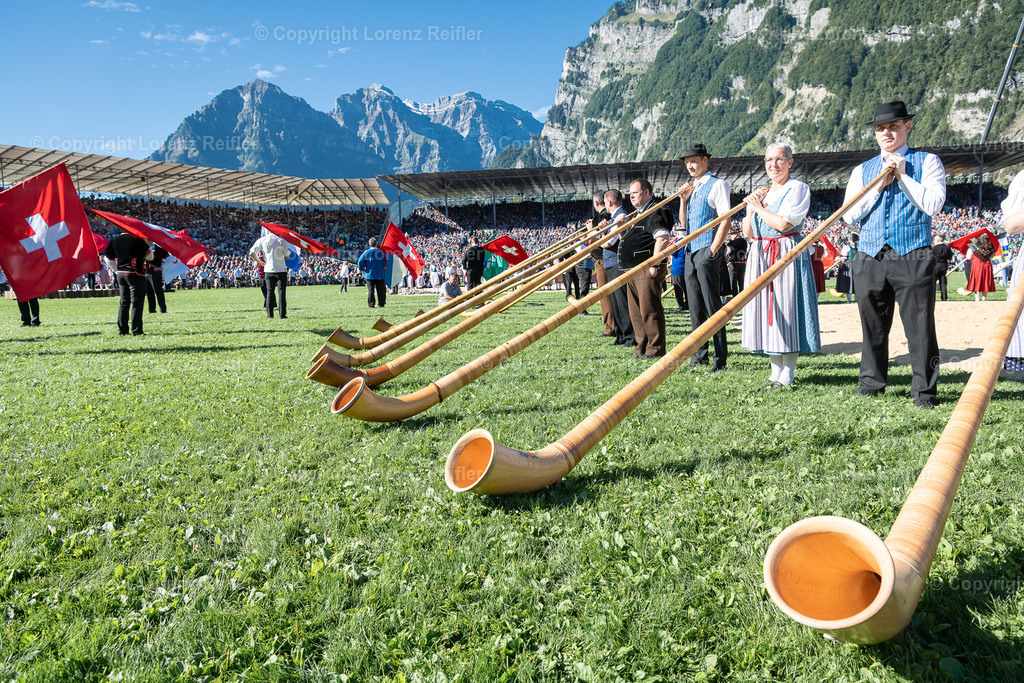 Schwingen -  ESAF Sonntag 2025 | Mollis, 31.8.25, Schwingen - ESAF Sonntag.