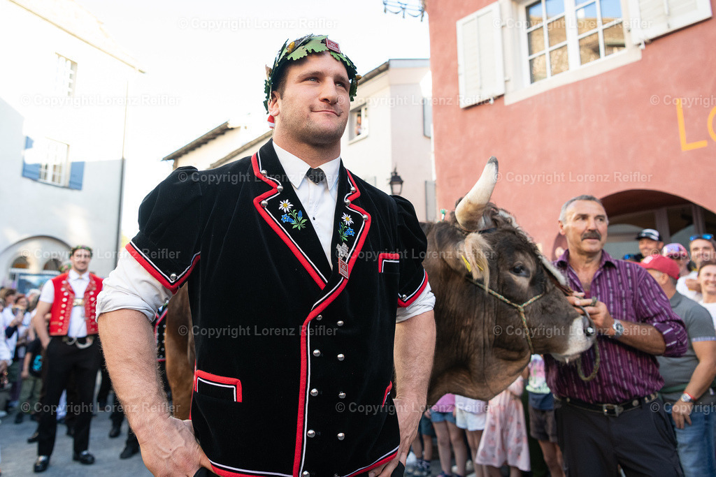 Schwingen -  ESAF Empfang Schwingerkönig 2025 | Maienfeld, 3.9.25, Schwingen - ESAF Empfang Schwingerkönig.