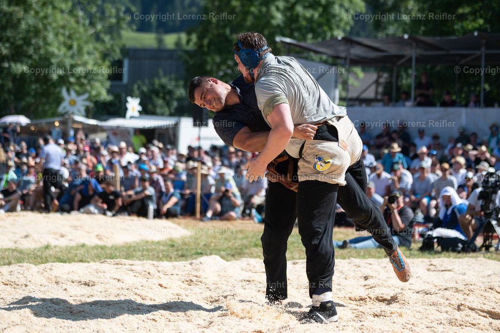 Schwingen -  Schwarzseeschwinget 2025 | Schwarzsee, 22.6.25, Schwingen - Schwarzseeschwinget.