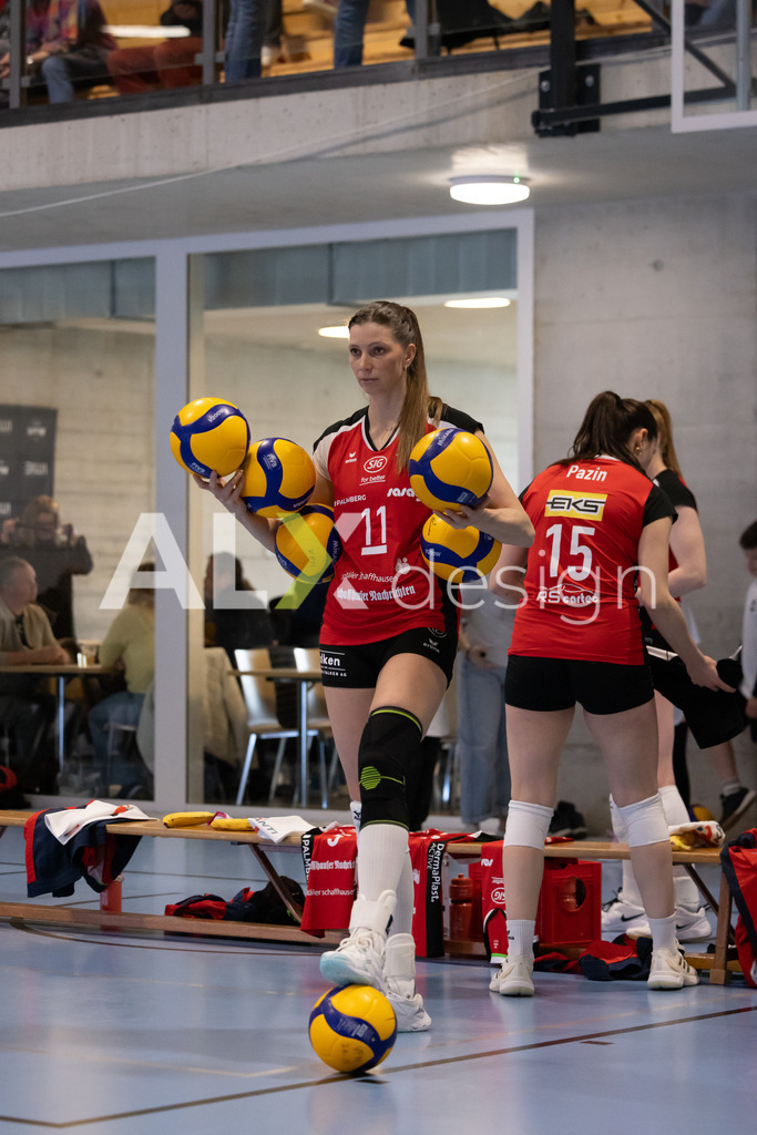 Volleyball I Frauen I Saison 2025-2026 I Volleyball NLA | Women I 1/4 Finals I  BIWI VFM - VC Kanti Schaffhausen I 01.03.2026 | 11 Kateřina Holásková (CZ) (VC Kanti Schaffhausen) – Mitte - Realisiert mit Pictrs.com
