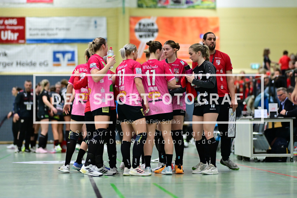 Handball I Frauen I Saison 2024-2025 I 2. HBF I 16. Spieltag I HL Buchholz 08-Rosengarten - SV Union Halle-Neustadt I 072454 | Der Sportfotograf. - Realisiert mit Pictrs.com