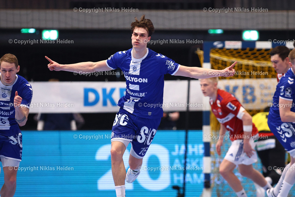 NH_HandballSportVereinHamburg_VfLGummersbach_HandballBundesliga_27022025 | #15 Miro Schluroff (VfL Gummersbach)Handball I Herren I Bundesliga (Daikin HBL) I Saison 2024-2025 I 21. Spieltag I HSV Hamburg - VfL Gummersbach I 27.02.2025 I Sporthalle Hamburg