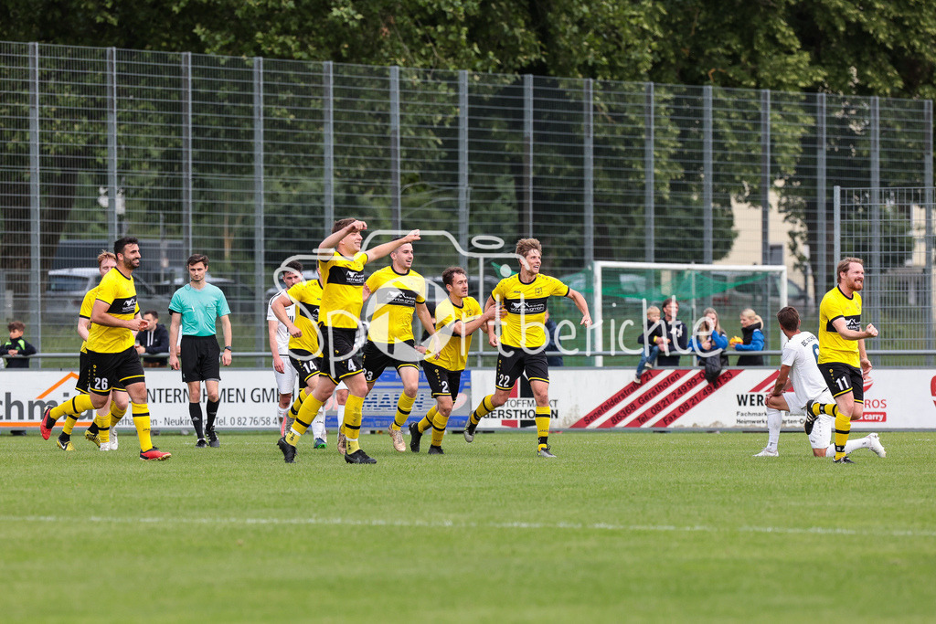 SpVgg Lagerlechfeld - BC Aichach | Jubel nach 2-0