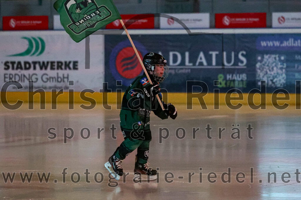 2026-01-18_001_TSV_Erding_gegen_Selber_Woelfe | Erding, Deutschland, 18.01.2026:Eishockey, Oberliga Süd 2025 / 2026, 38. Spieltag, TSV Erding gegen Selber Wölfe, Endergebnis: 2:3 n.V.Foto: Christian Riedel / fotografie-riedel.net