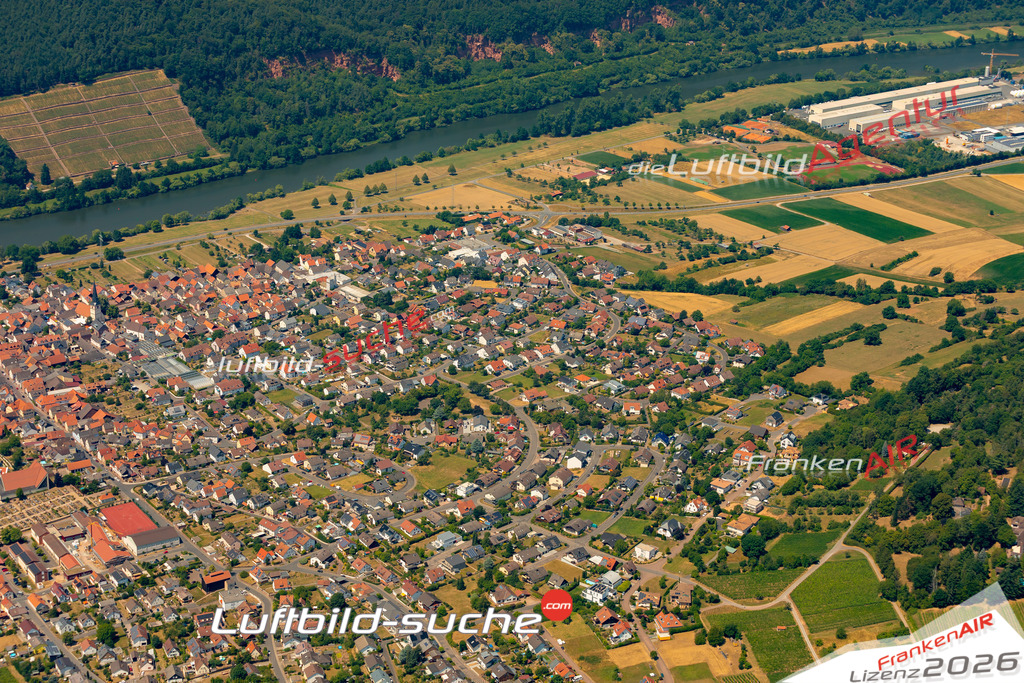 Das Luftbild zeigt :  Bürgstadt - Die Luftaufnahme wurde 2023 vom UL-Flugzeug aus erstellt ( keine Drohne ) - Hochauflösende Luftaufnahme - Für grossformatige Ausdrucke geeignet. Die Geschenkidee !Mit Lizenz und Bildrechte bestellbar