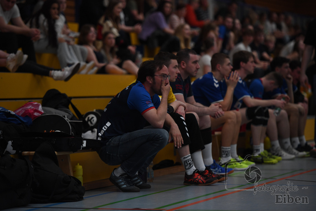 VFL Rastede-Elsflether TB 2 | VFL Rastede (blau)-Elsflether TB 2 (schwarz) am 06.04.2024 in Rastede (Sporthalle Feldbreite), Deutschland, Photo: Philip Eiben 2024 - Realisiert mit Pictrs.com