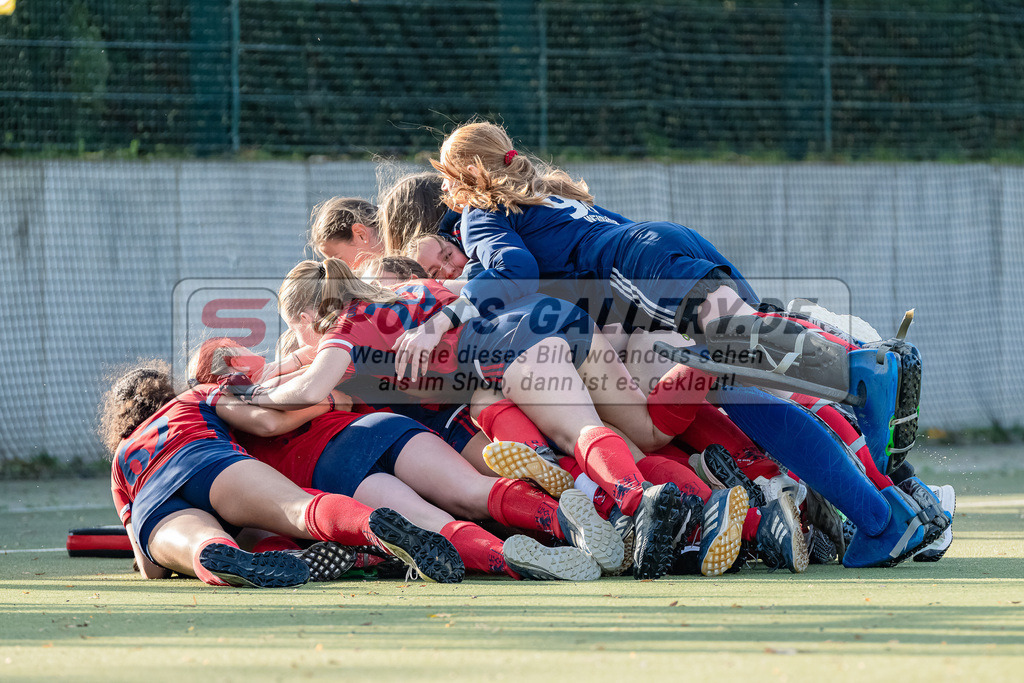 HK_20231021_105826 | Deutsche Meisterschaft WU16 Düsseldorfer HC - Harvestehuder THC am 21.10.2023 DHC, Düsseldorf ,