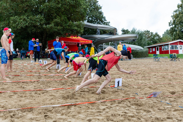 DLRG, Rettungssport, Beach- & Oceanevents, NRW-Landesmeisterschaften Freiwasser Rettungssport 2026 20.09.2026 | Kalkar-Wissel, Deutschland - September, 20: Impressionen der 7. NRW-Landesmeisterschaften Freiwasser Rettungssport 2026 im Naturbad Wisseler See (Foto: Benedikt Lang (DLRG)) - Realisiert mit Pictrs.com