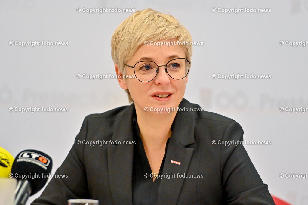 Pressekonferenz WKO OÖ_ Energiekosten bleiben Dauerbrenner_ 23.01.2023-3 | 23.01.2023, Presseclub Linz, AUT, Pressekonferenz WKO Ooe, Energiekosten bleiben Dauerbrenner im Bild Doris Hummer (Praesidentin der Wirtschaftskammer Ooe)