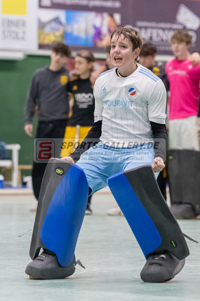 SFE_20230305_0060 | Deutsche Meisterschaft Männliche U16 Halle 2023 am 05.03.2023 in Köln (KTHC Stadion Rot-Weiss Köln Tennis and Hockey Club), Photo: Stephan Fehrmann 2022 (Sports-Gallery)