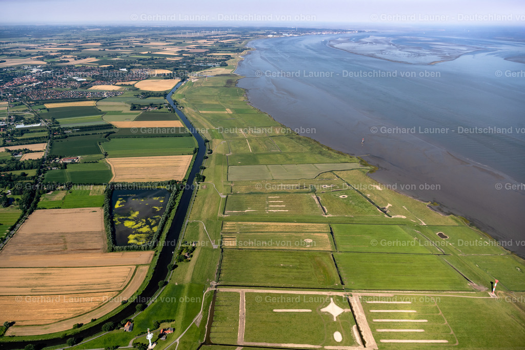 4037264 | Küste am Elbufer bei Otterndorf