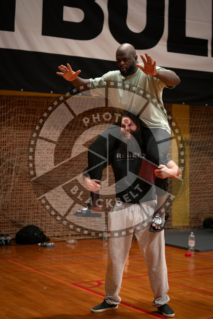 20240217PBB06977 | Fighters compete during the ADCC European, Middle Eastern and African Championship in Zagreb, Croatia, on February 17, 2024.