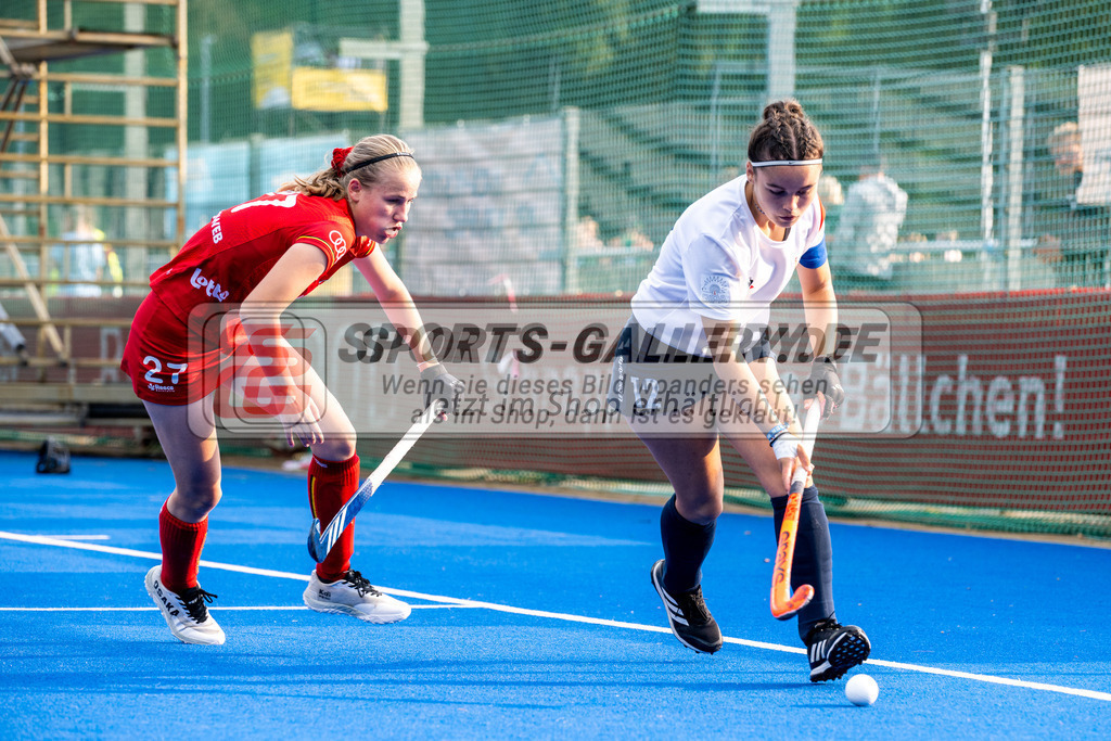 SFE_20230713_0040 | EuroHockey EM U18 Girls France vs Belgium am 13.07.2023 in Krefeld (Gerd-Wellen-Hockeyanlage), Photo: Stephan Fehrmann 2023 (Sports-Gallery)
