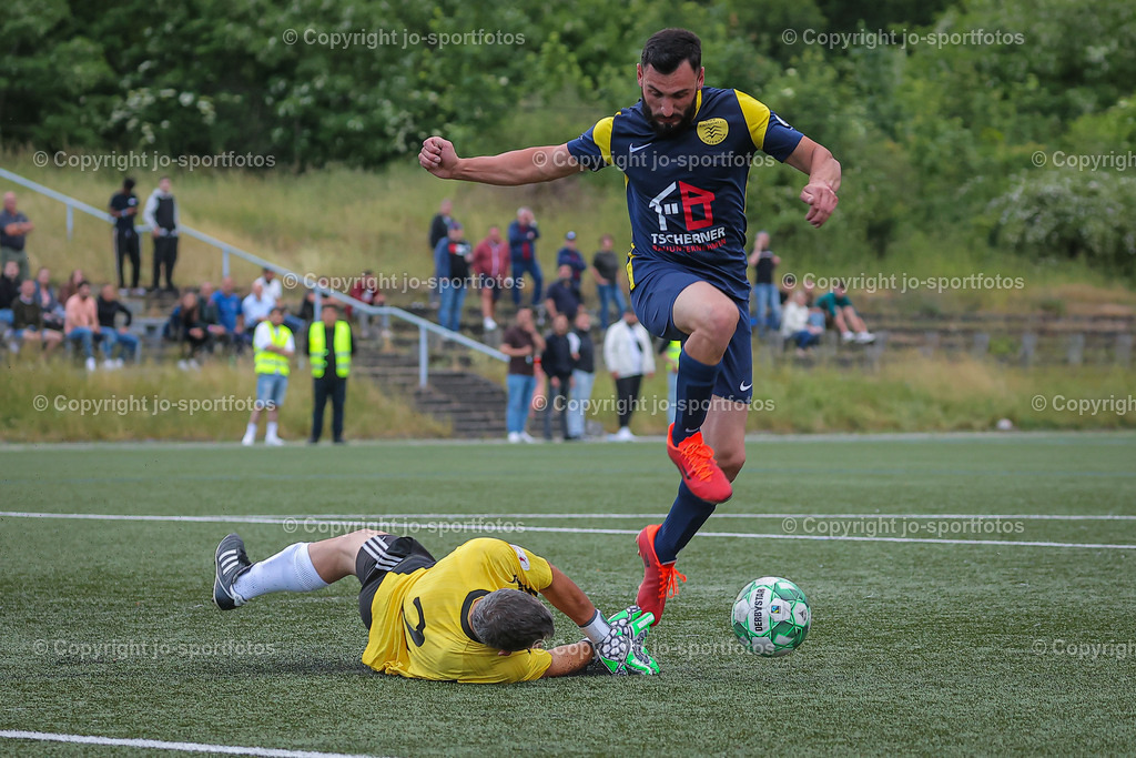 BQ3I6363 | 06.06.2023; Relegation zur Kreisliga B Dillenburg; Kunstrasenplatz Herborn; SG Guntersdorf/Herborn - SSV Hirzenhain; Ergebnis 5:1 (1:0)