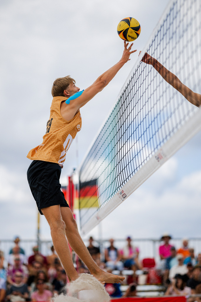 Beachvolleyball I Saison 2026 I Deutsche Meisterschaft U19 I 3. Tag | Jasper Lorenz Fotografie - Realisiert mit Pictrs.com