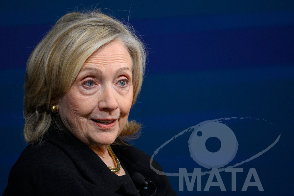 _DWA4052 | Die US-Politikerin Hillary Clinton auf der Veranstaltung Bridging Scholarship and Statecraft im Rahmen der Münchner Sicherheitskonferenz 2026. München, 13.02.2026 Bayern Deutschland  - Realisiert mit Pictrs.com