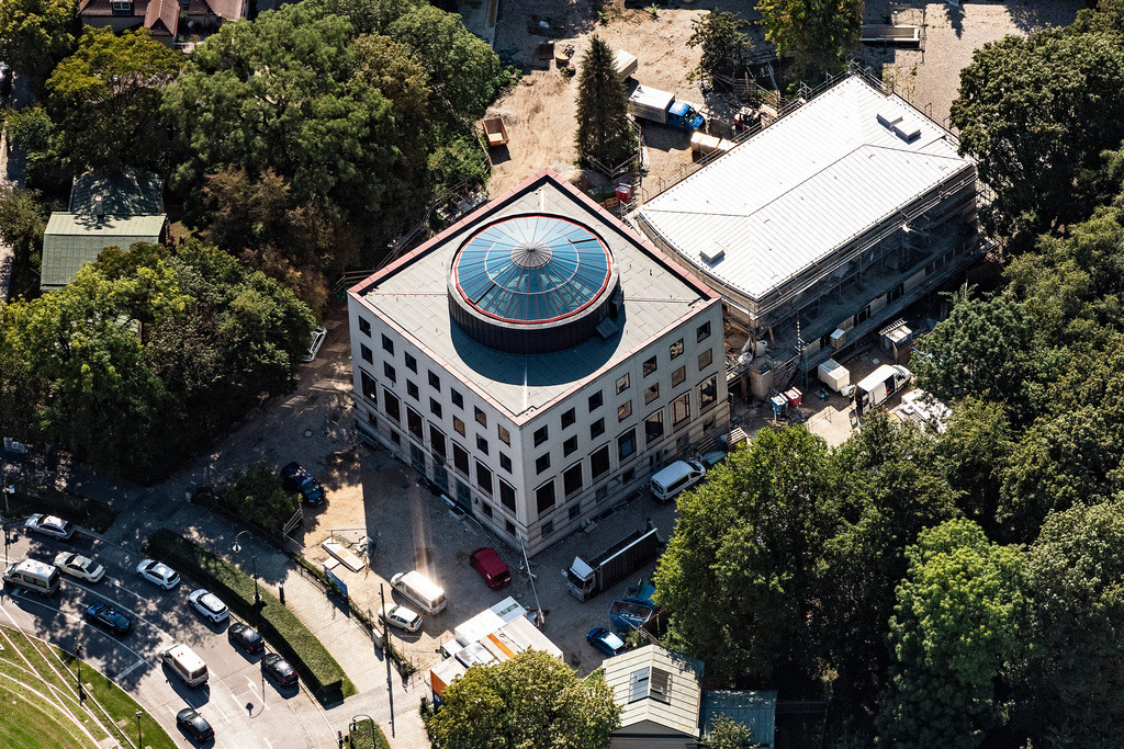 dr__0010019.jpg | MüNCHEN 18.09.2018 Gebäude des Besucherzentrums Amerika Haus in München im Bundesland Bayern, Deutschland. // Building the visitor center Amerika Haus in Munich in the state Bavaria, Germany. Foto: Daniel Reiter