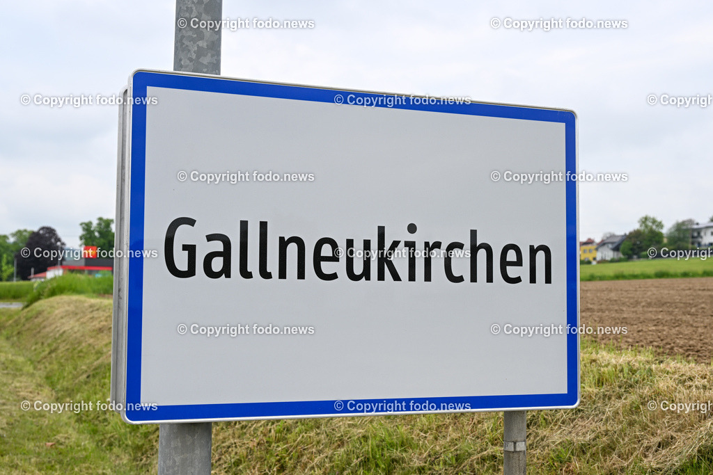 Gallneukirchen_ Ortstafel_ 11.05.2023-2 | 11.05.2023, Gallneukirchen, AUT, Gallneukirchen, im Bild Ortstafel, Ortsschild, Ortsanfang